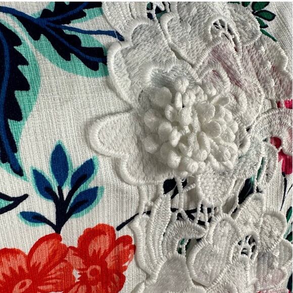 Eliza J Floral Embroidered A Line sleeveless Dress - Picture 7 of 10